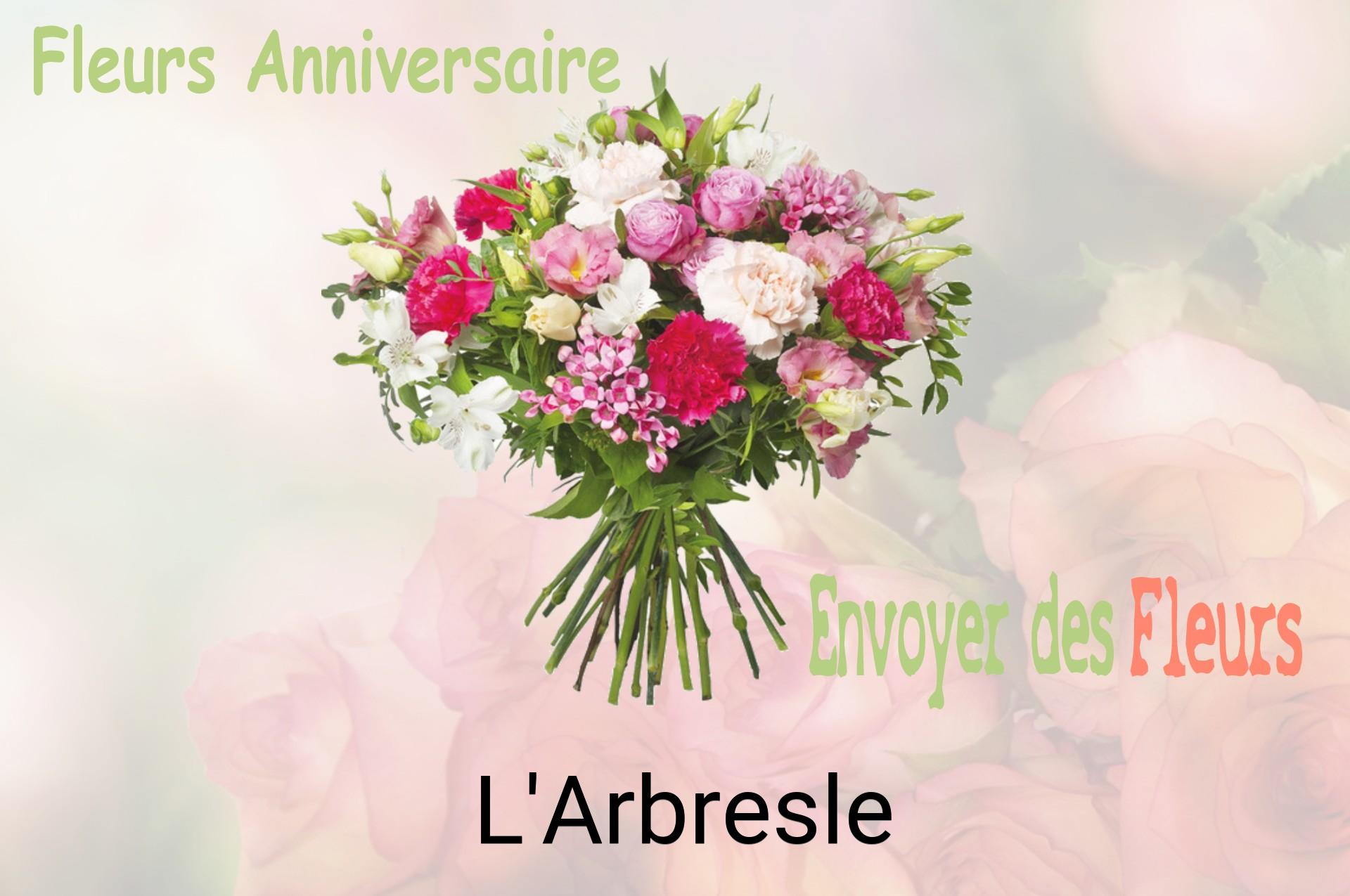 Bouquet de fleurs d’anniversaire livré à L'Arbresle