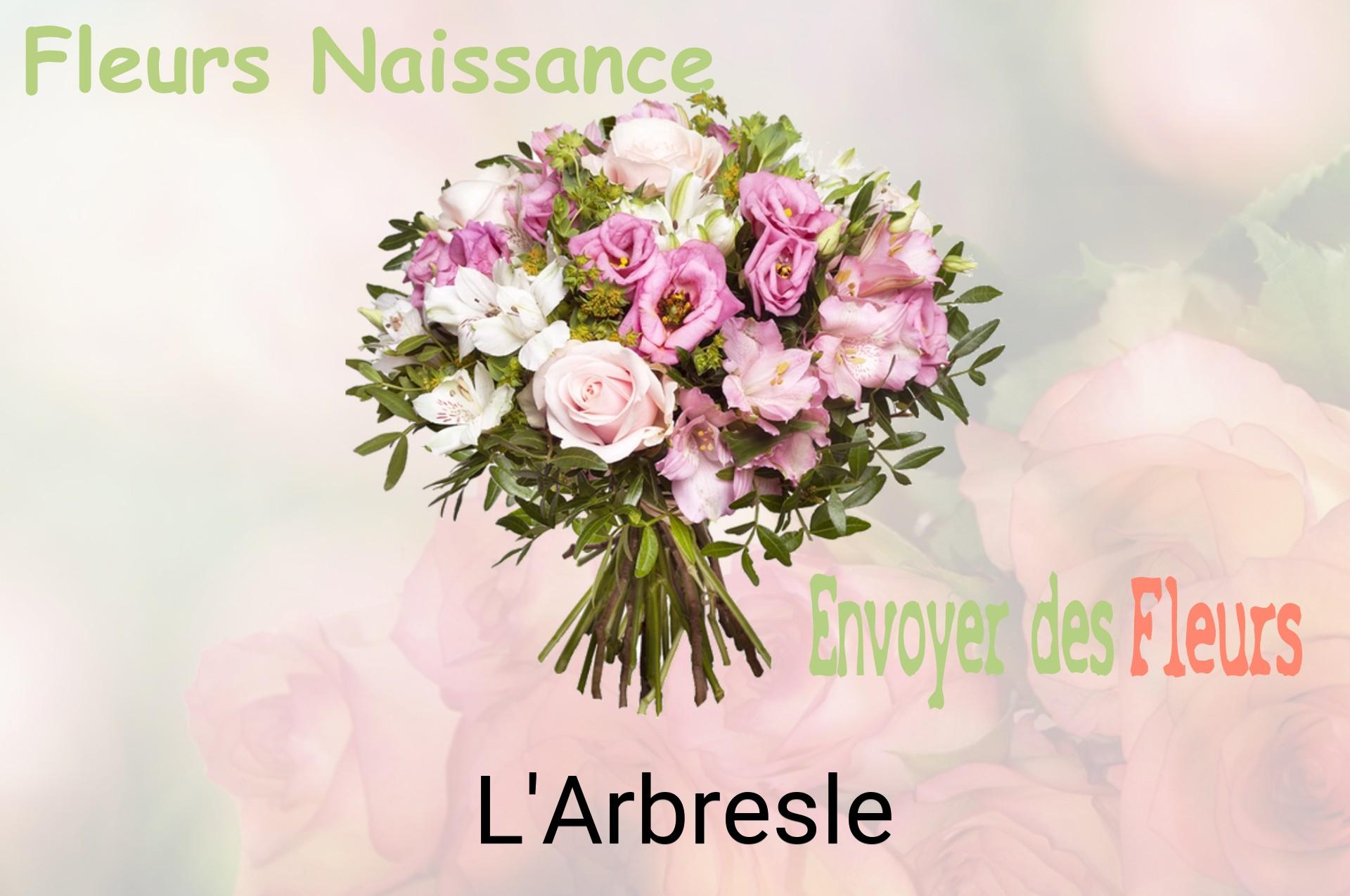 Bouquet de fleurs de naissance livré à L'Arbresle